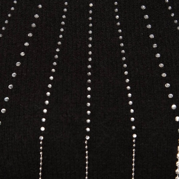 Black studded sweater - Picture 2 of 3